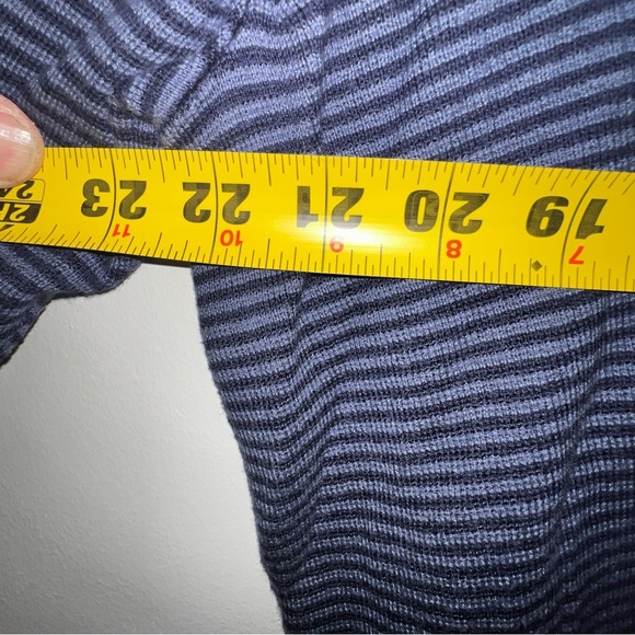 Vineyard Vines Sweater Mens XL Pullover Blue Striped Long‎ Sleeve Collared - Picture 5 of 6